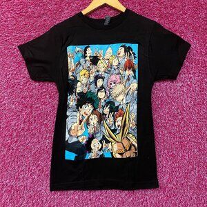 My Hero Academia Class-1A And All Might Anime T-Shirt Extra Small